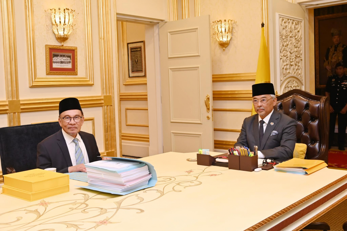 Sesi Mengadap Bagi Urusan Mesyuarat Pra-Kabinet